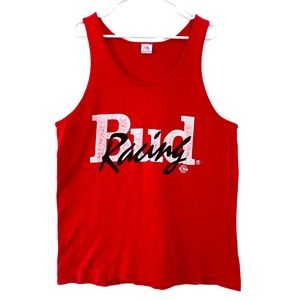 Vintage Budweiser Racing tank